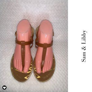 NWOB Sam & Libby Strappy Sandals Size 9